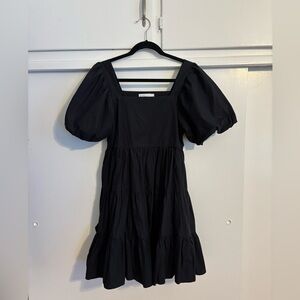 OAK + FORT Puff Sleeve Dress
